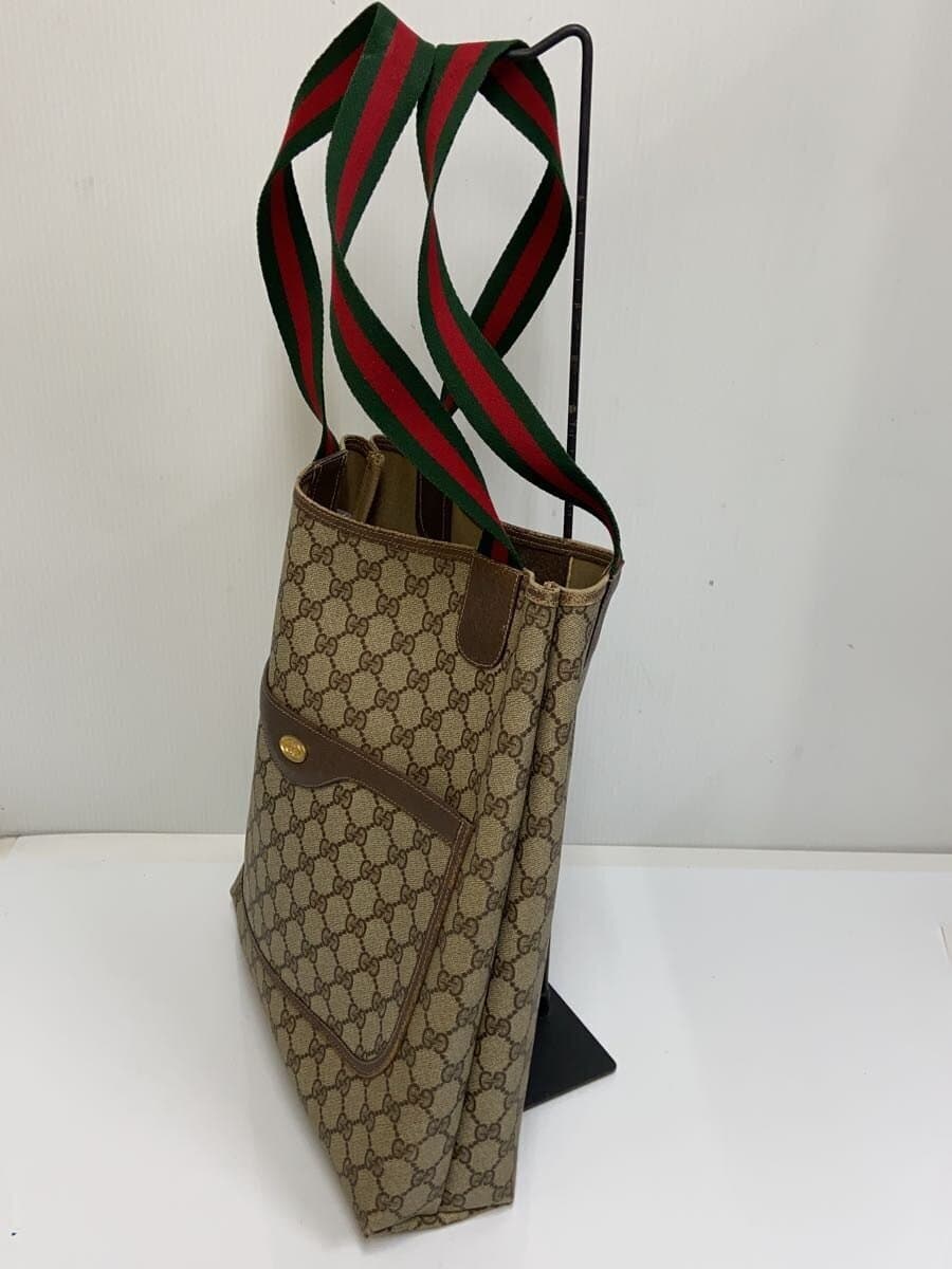 GUCCI Tote Bag GG Plus Sherry -- BEG All-over pattern 39.02.003 2