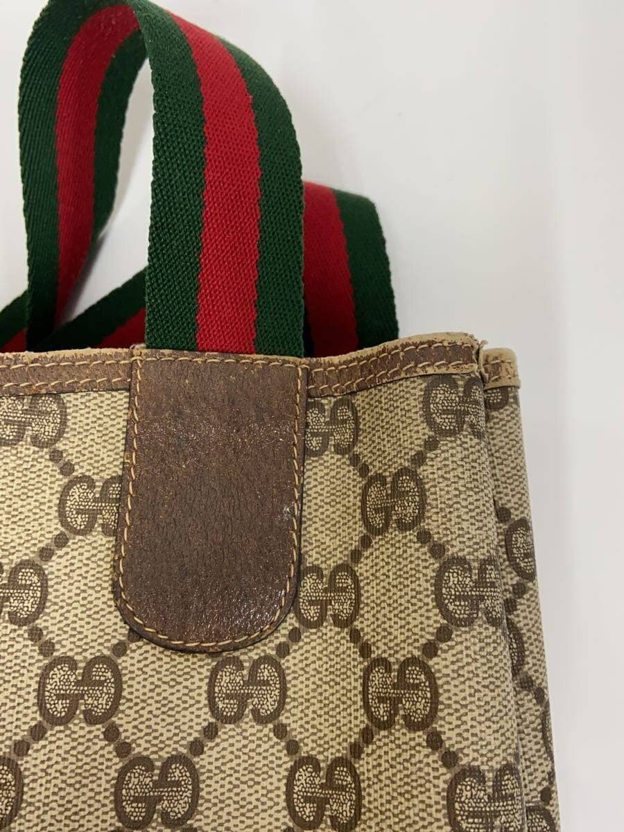 GUCCI Tote Bag GG Plus Sherry -- BEG All-over pattern 39.02.003 7