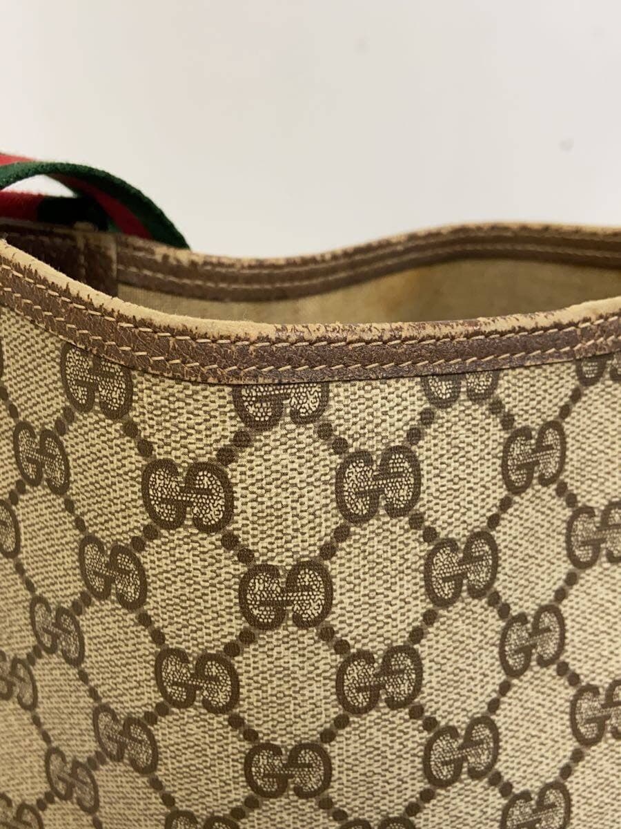 GUCCI Tote Bag GG Plus Sherry -- BEG All-over pattern 39.02.003 8