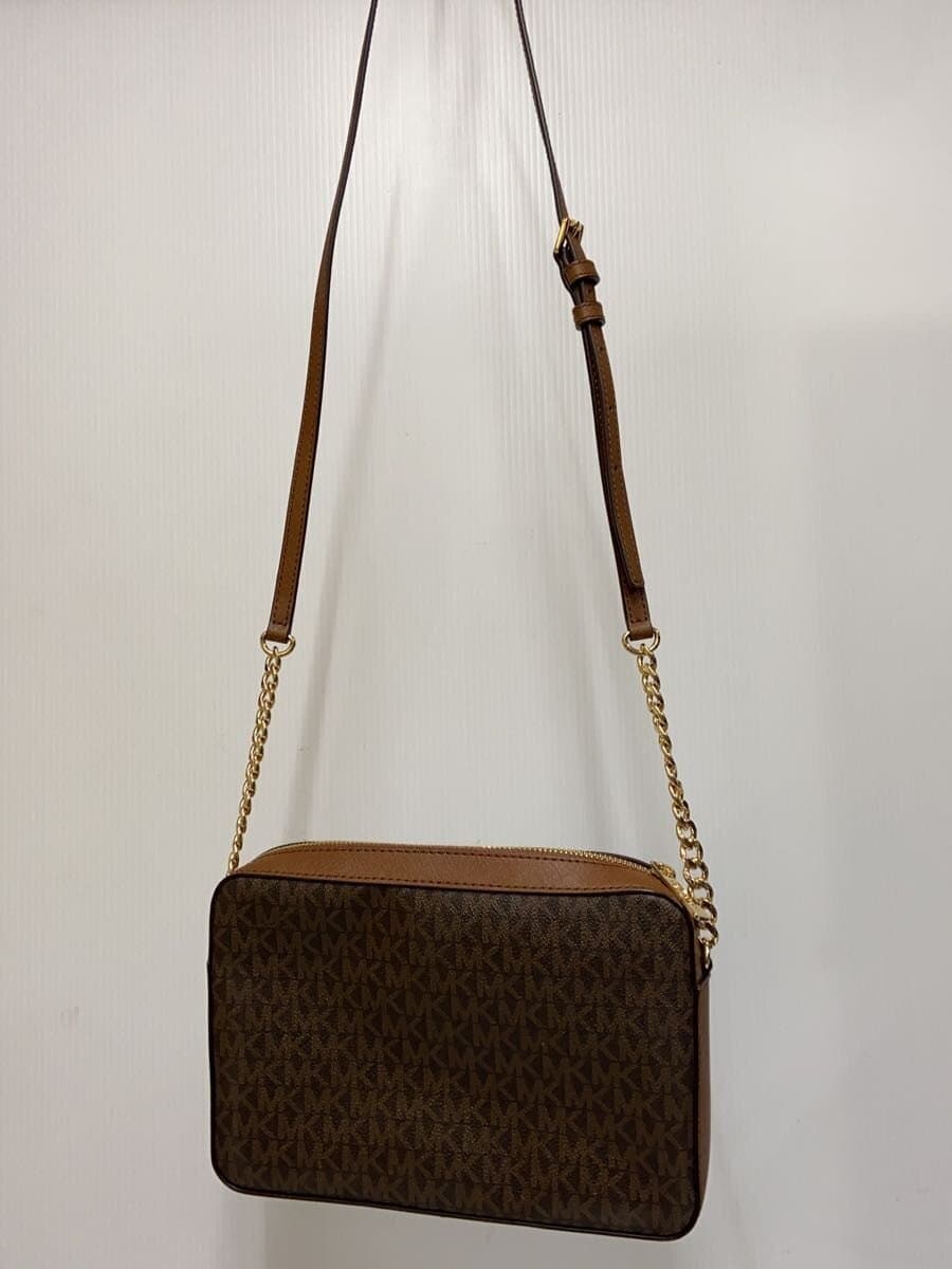MICHAEL KORS shoulder bag leather BRW all-over pattern CE-1912 3