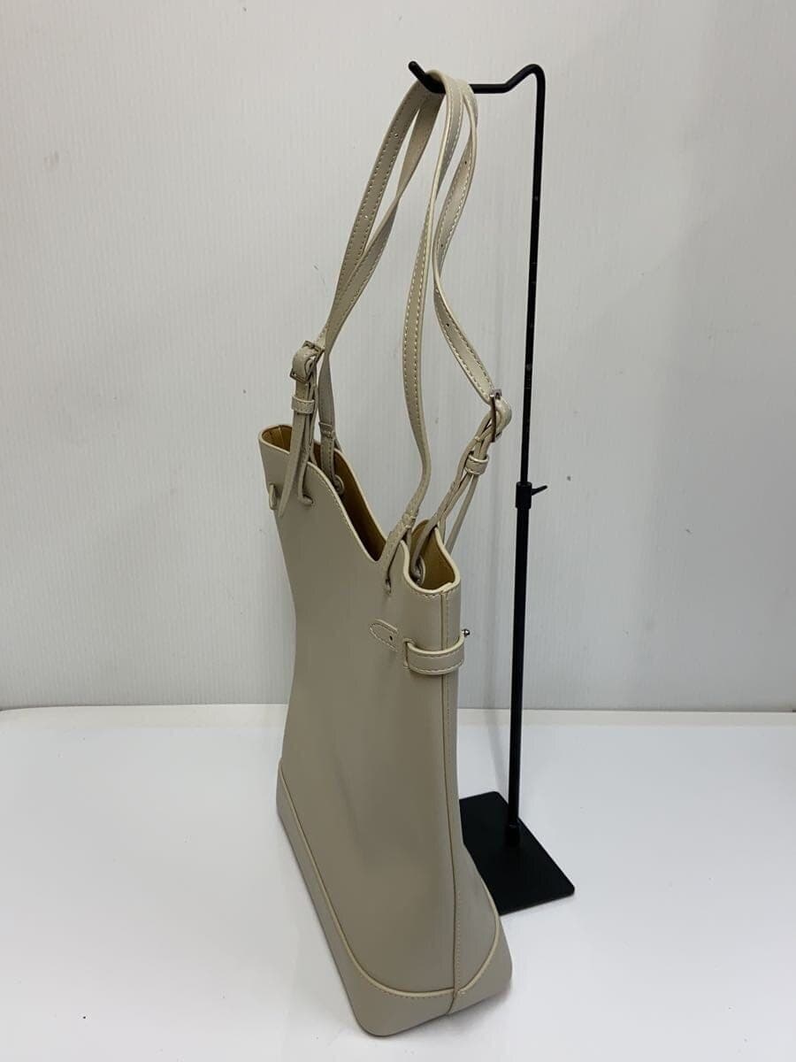 VASIC tote bag leather beige 2
