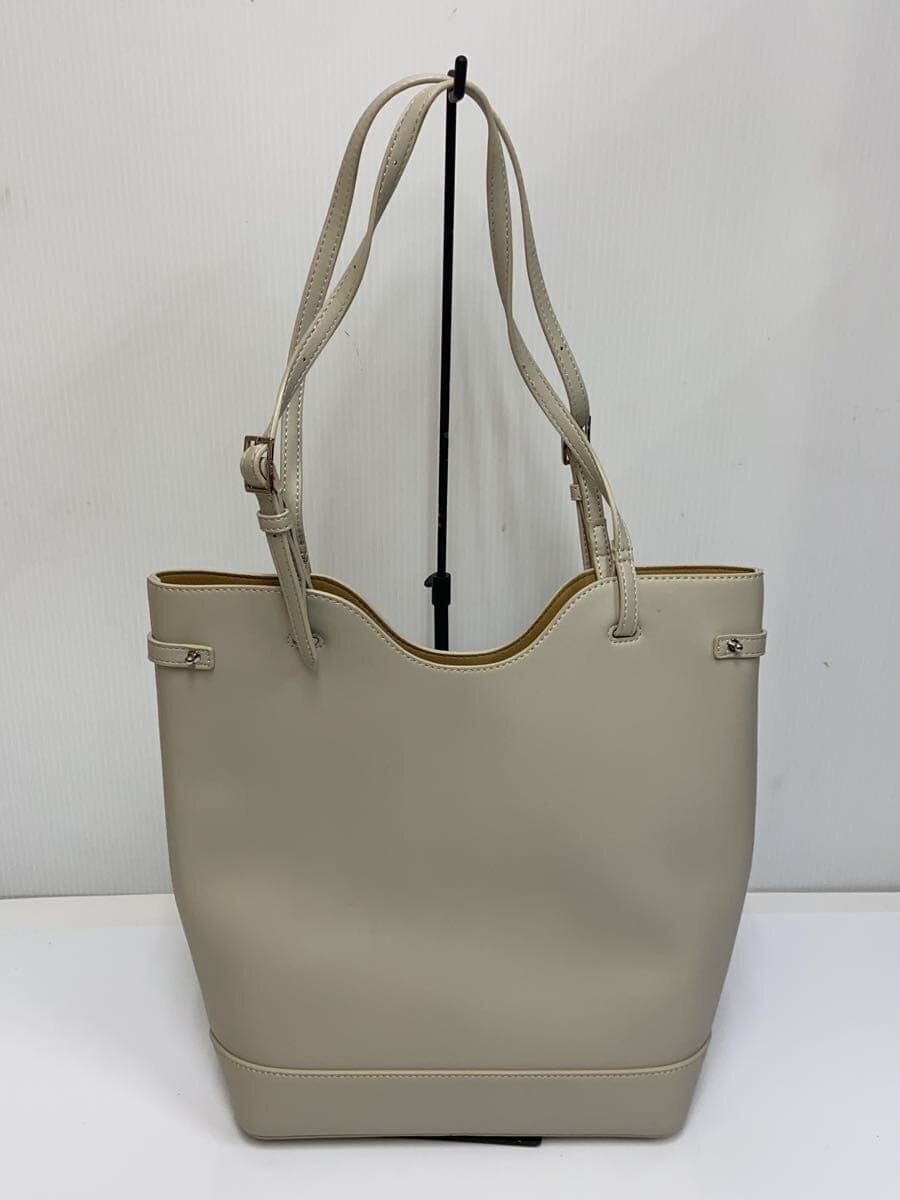 VASIC tote bag leather beige 3