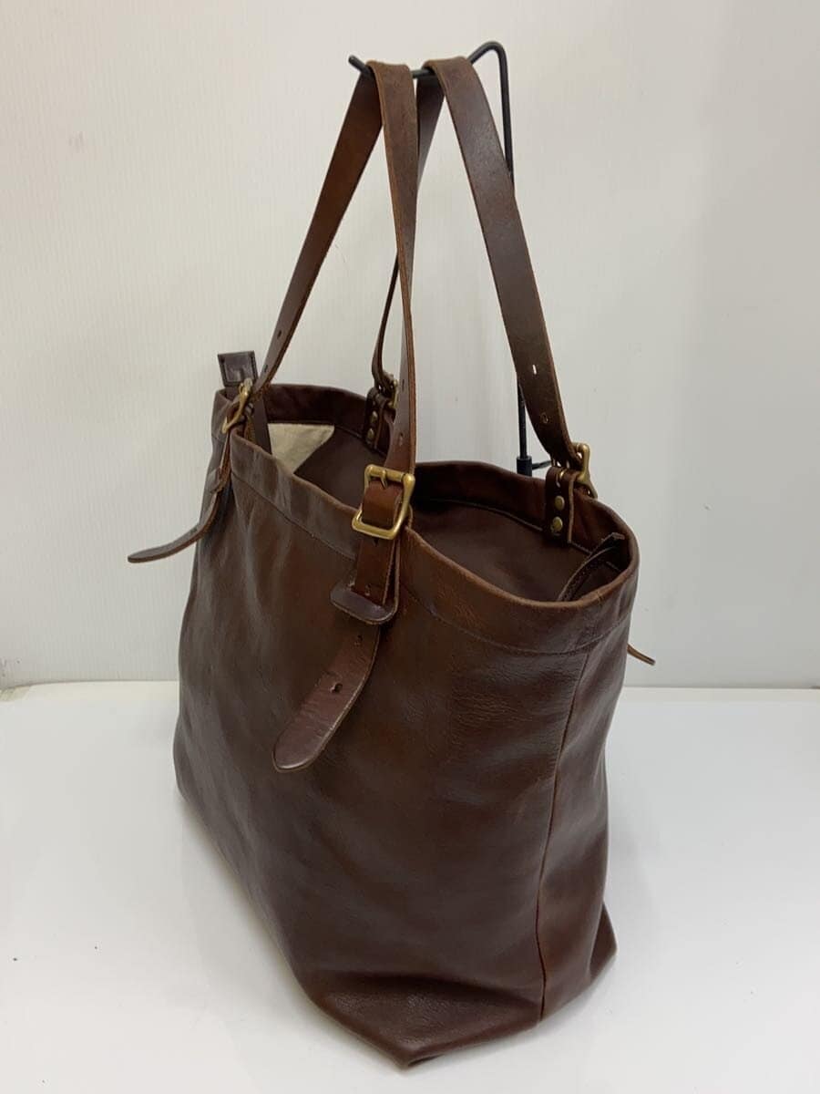 SLOW Tote Bag Leather BRW 2