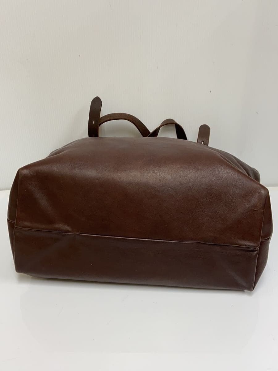 SLOW Tote Bag Leather BRW 4