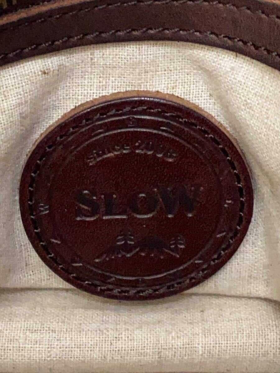 SLOW Tote Bag Leather BRW 5