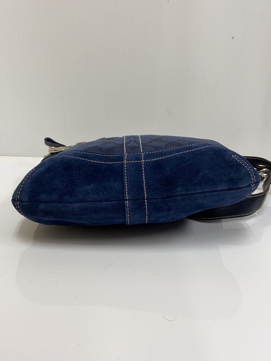 COACH Shoulder Bag -- NVY Allover Pattern J05K-3574 4