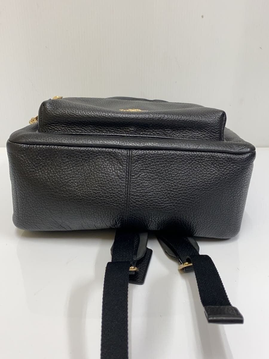 COACH Backpack Leather Black f30550 4