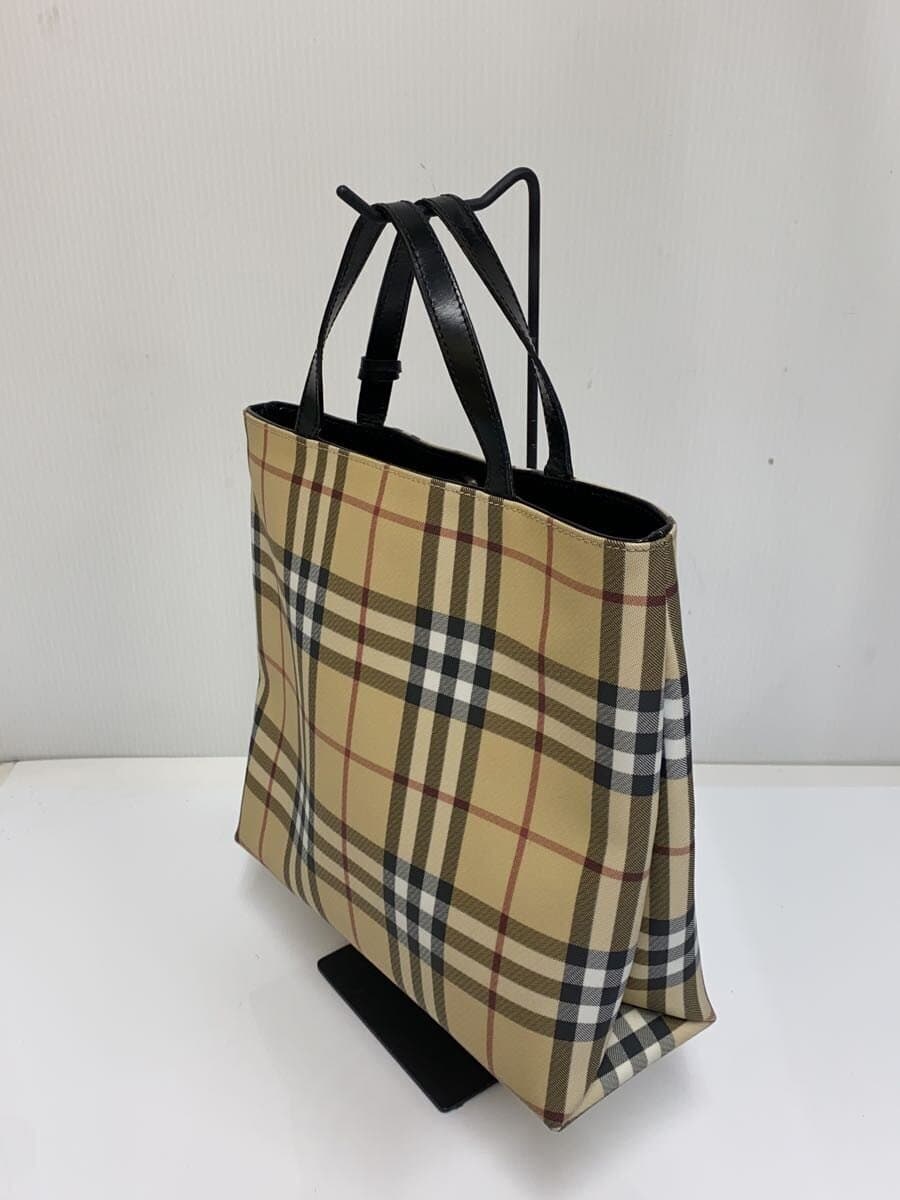 BURBERRY LONDON Tote Bag -- BEG Check 2