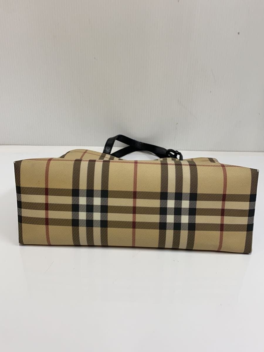 BURBERRY LONDON Tote Bag -- BEG Check 4