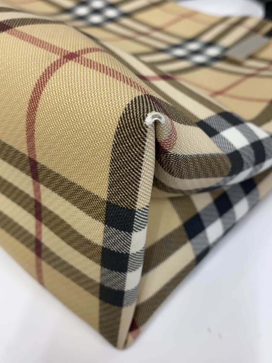 BURBERRY LONDON Tote Bag -- BEG Check 8