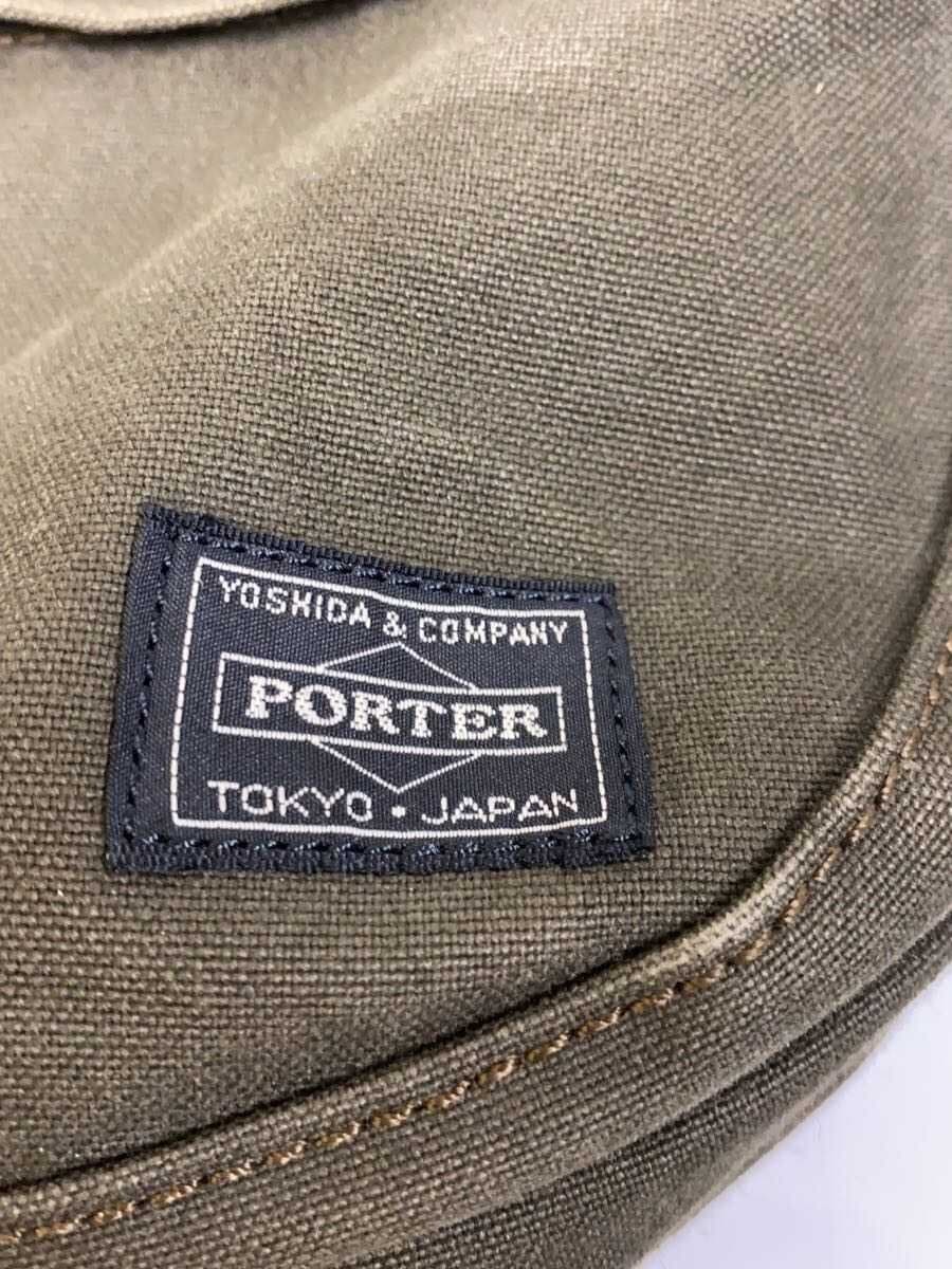 PORTER Shoulder Bag Canvas KHK BEAT 5
