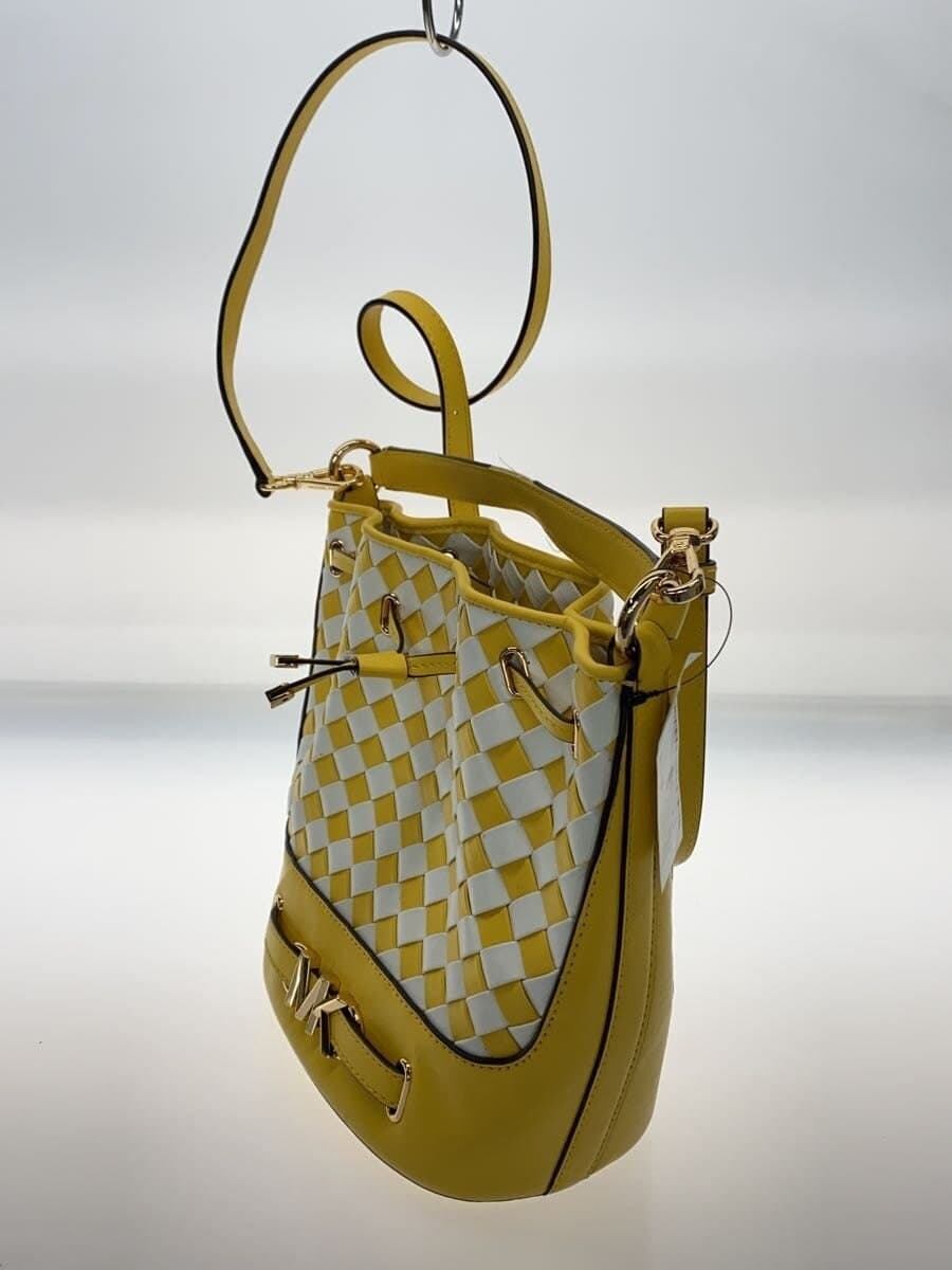 MICHAEL KORS Bag -- YLW Checkered 36T4G6RM2Y 2