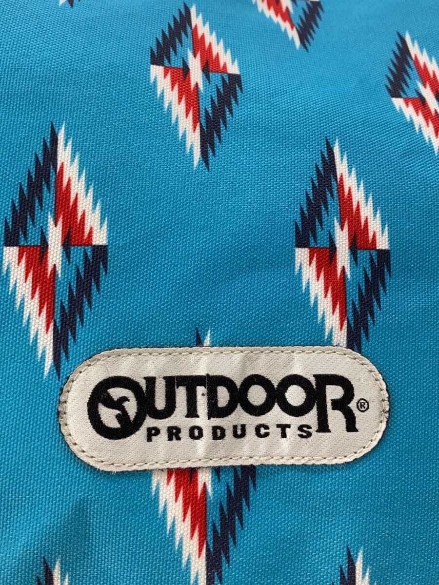 OUTDOOR PRODUCTS Shoulder Bag BLU All Over Pattern 5