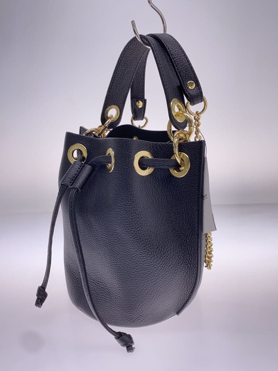 MARCO BIANCHINI Shoulder Bag Leather BLK 2