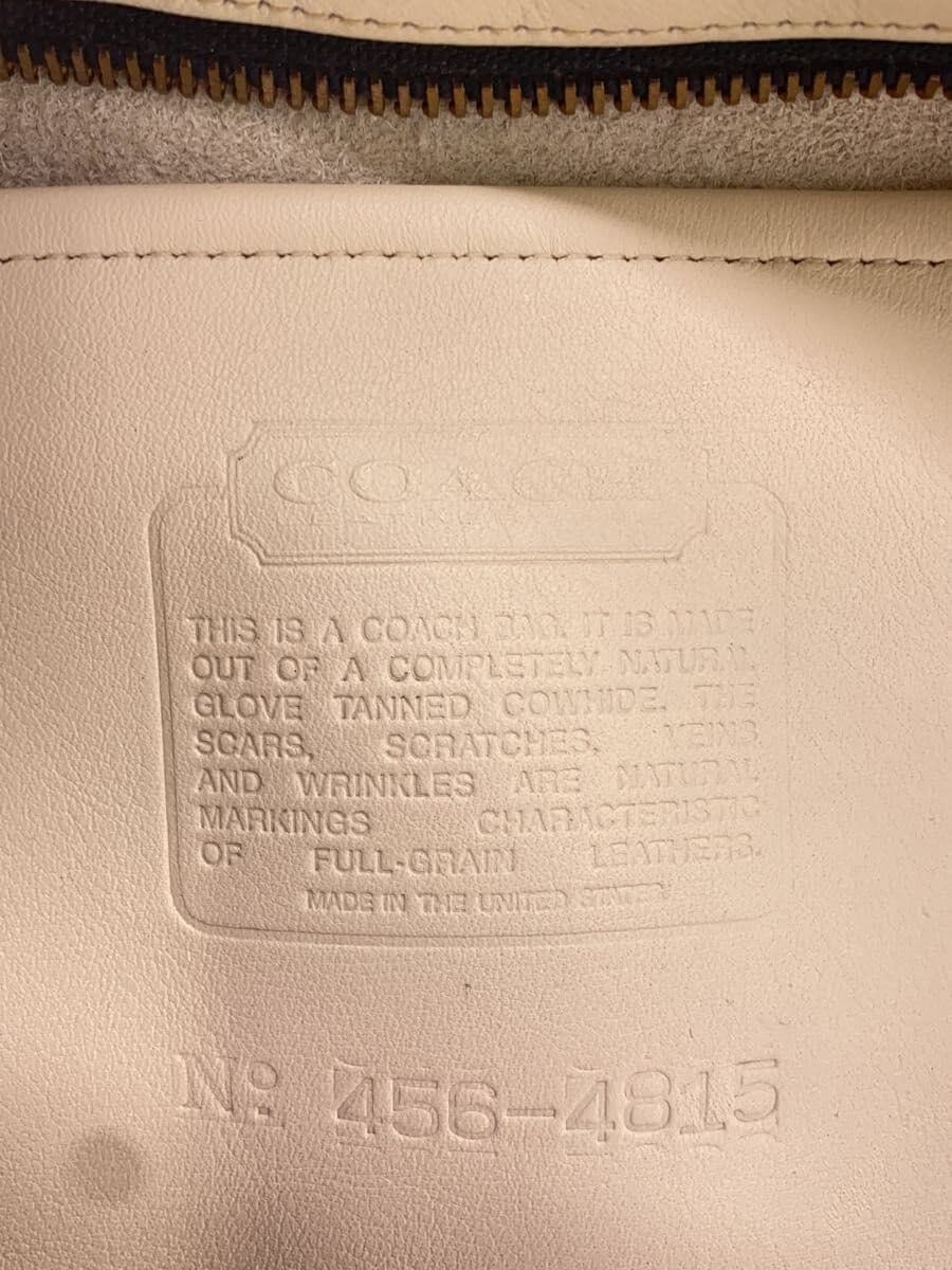 COACH Shoulder Bag Leather CRM 4815 5