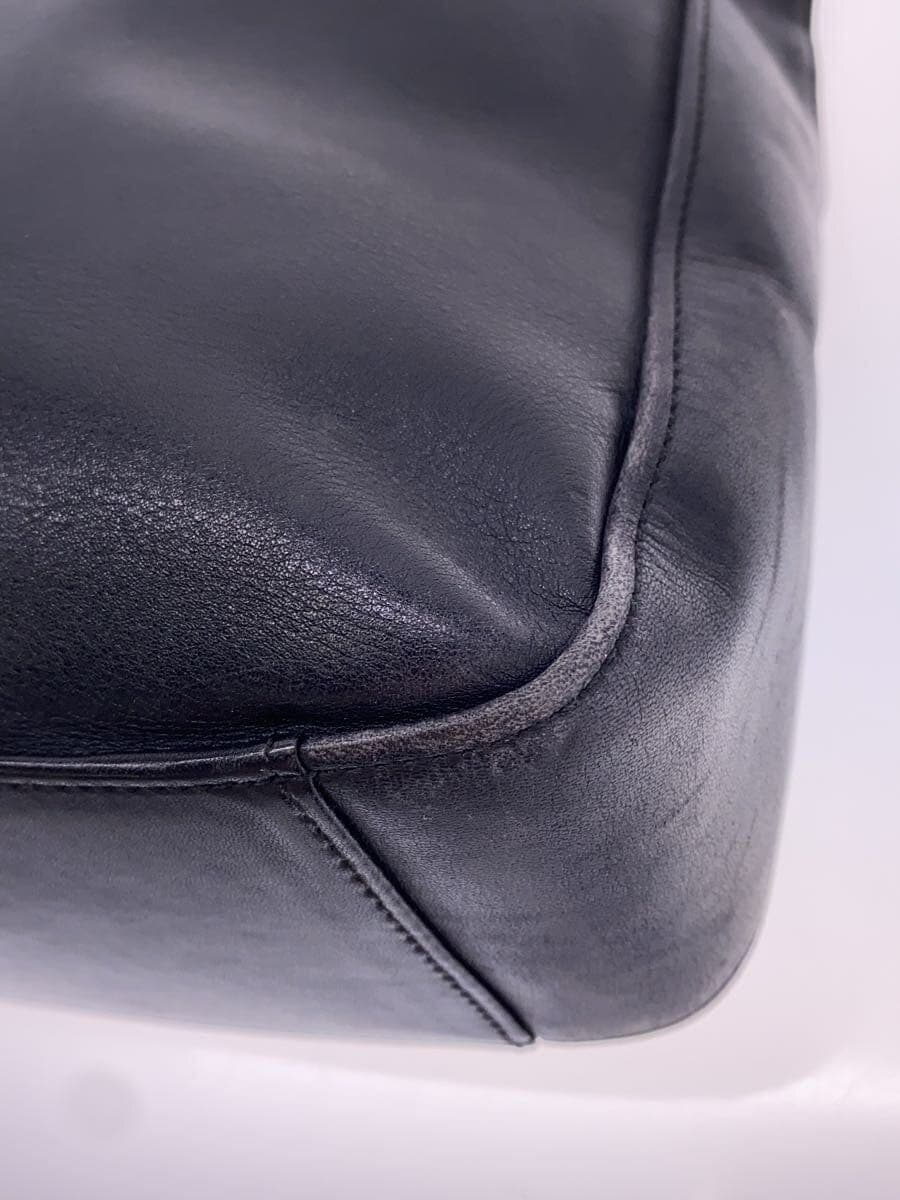 COACH Shoulder Bag Leather BLK 9180 7