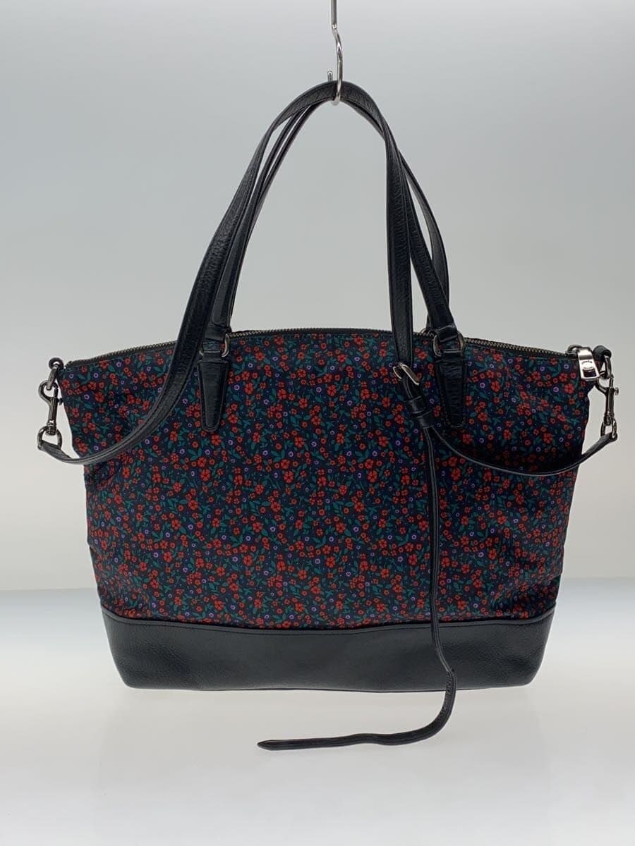 COACH Tote Bag Nylon Multicolor Floral F59433 3