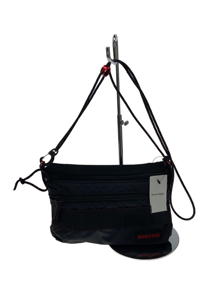 BRIEFING Shoulder Bag Nylon BLK Solid