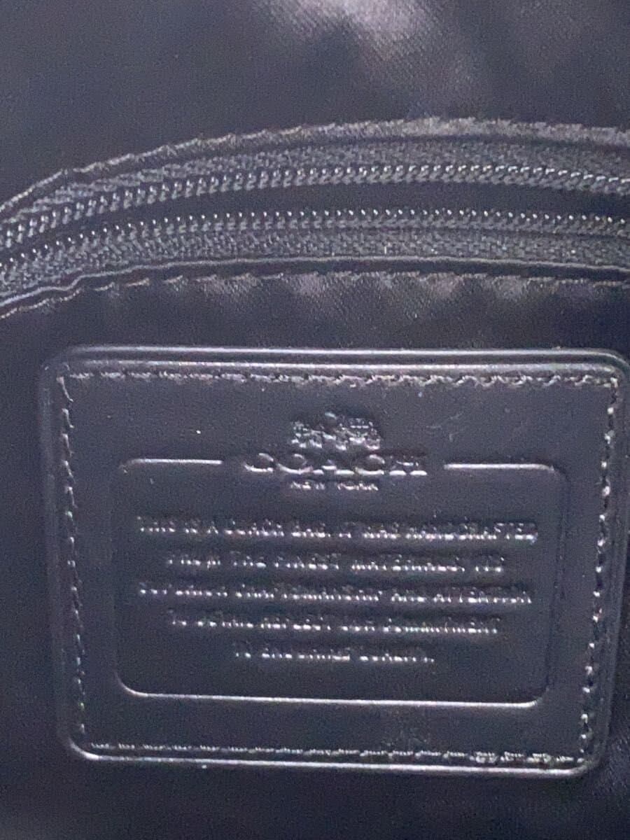 COACH Tote Bag_All Leather Leather BLK Solid 5