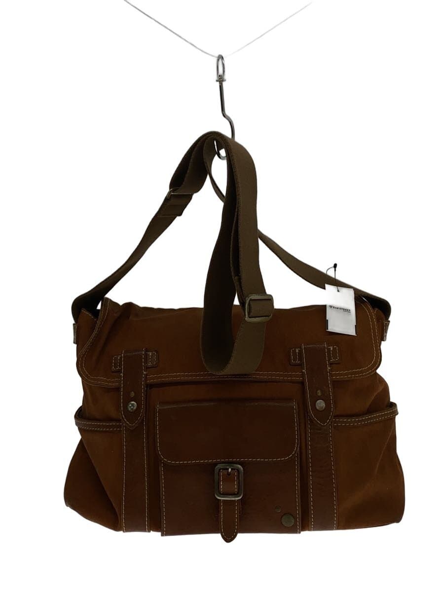 Paul Smith Shoulder Bag Canvas BRW Solid