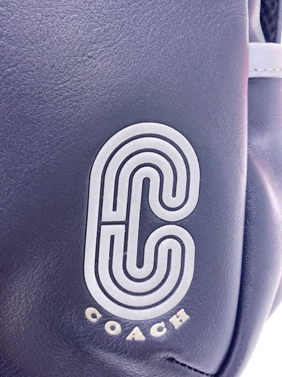 COACH Shoulder Bag Leather NVY 89910 5