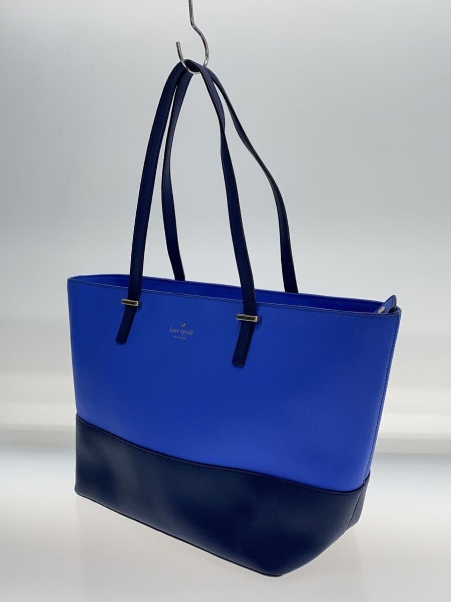 kate spade new york Shoulder Bag Leather BLU Solid 2