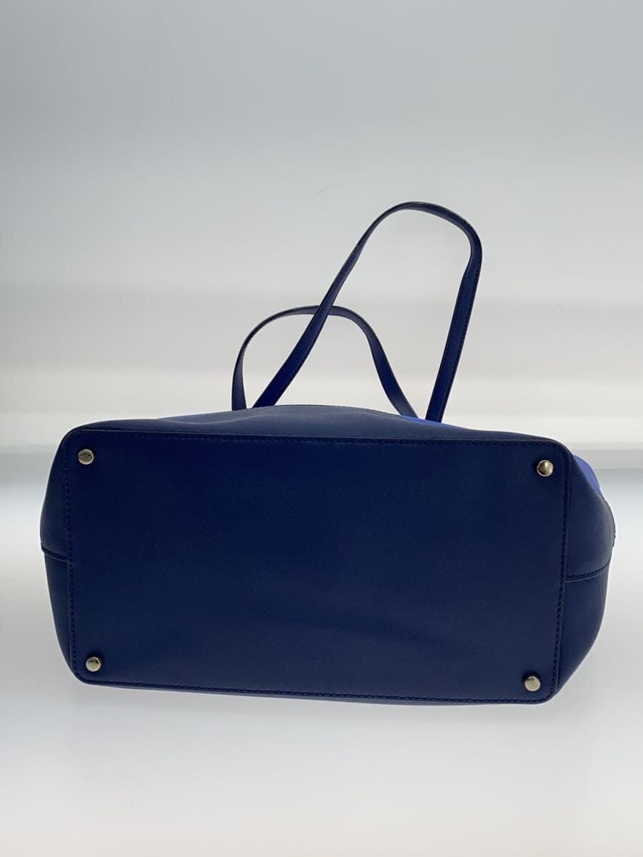kate spade new york Shoulder Bag Leather BLU Solid 4