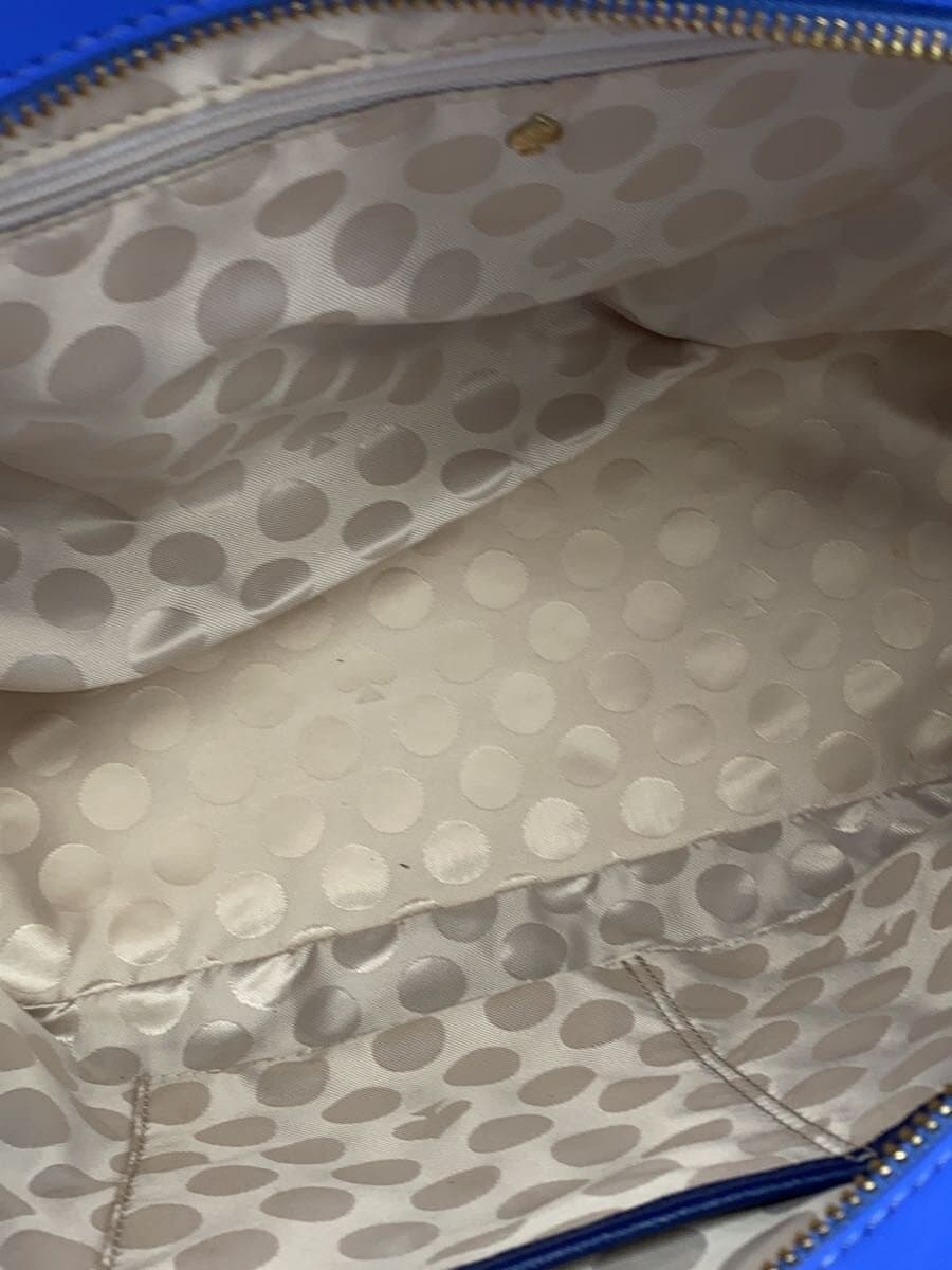 kate spade new york Shoulder Bag Leather BLU Solid 6