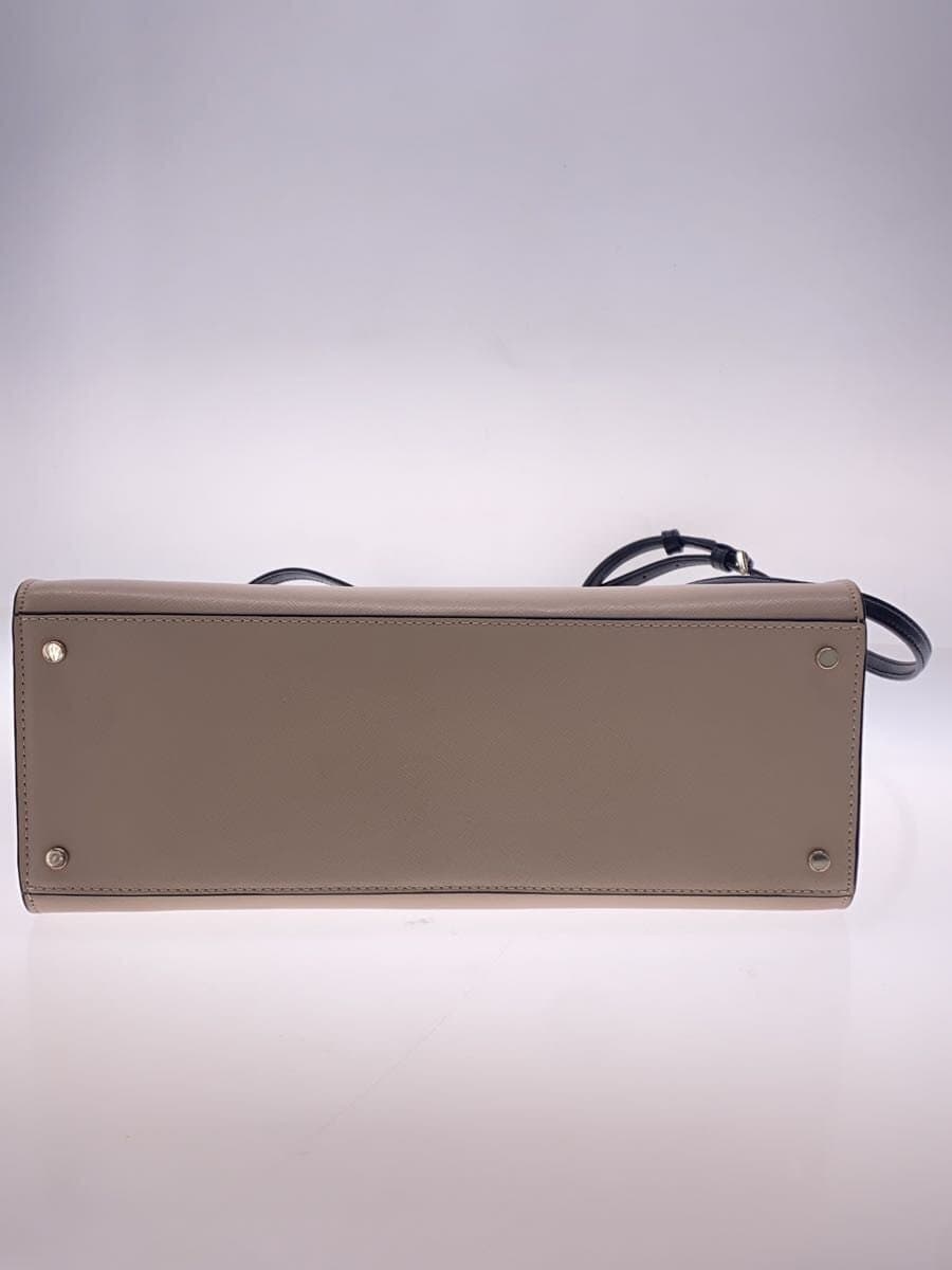 kate spade new york Shoulder Bag Leather BEG D411 4