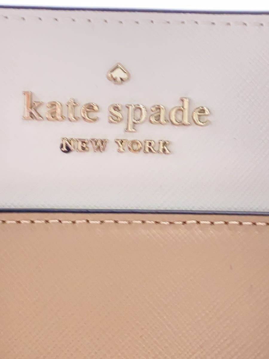 kate spade new york Shoulder Bag Leather BEG D411 5