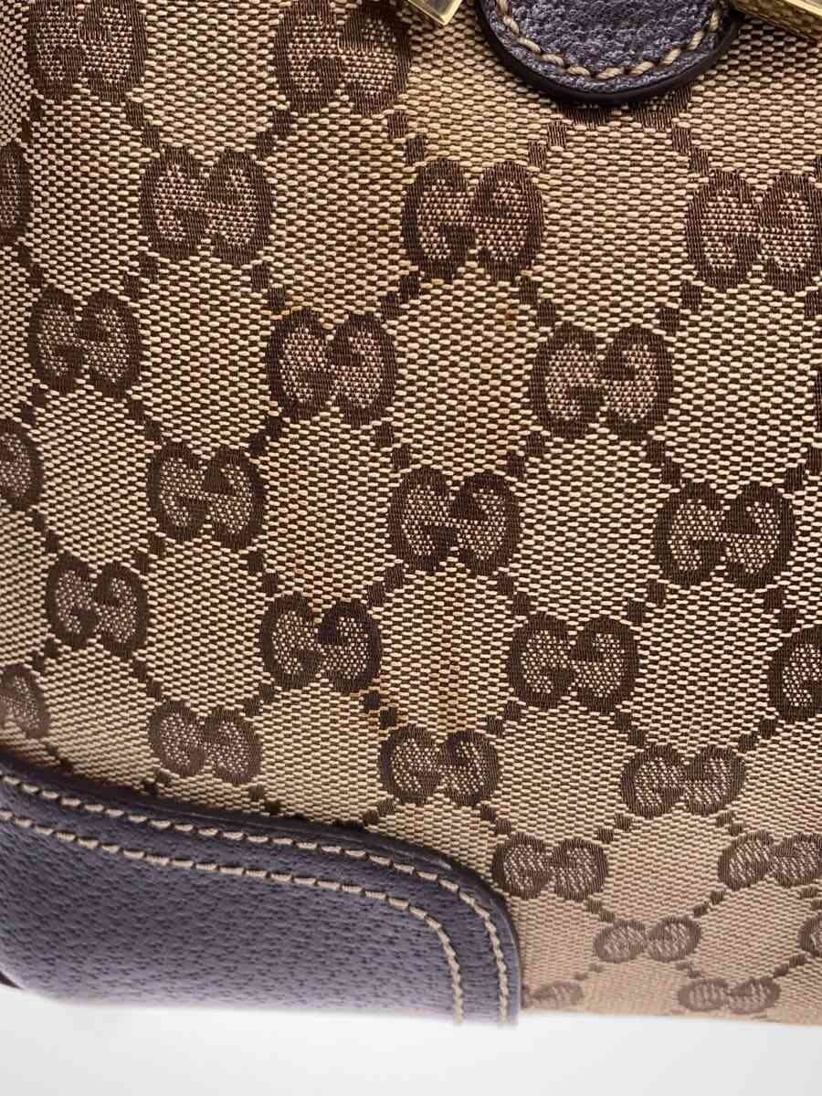 GUCCI Tote Bag Canvas BRW All Over Pattern 177052 8