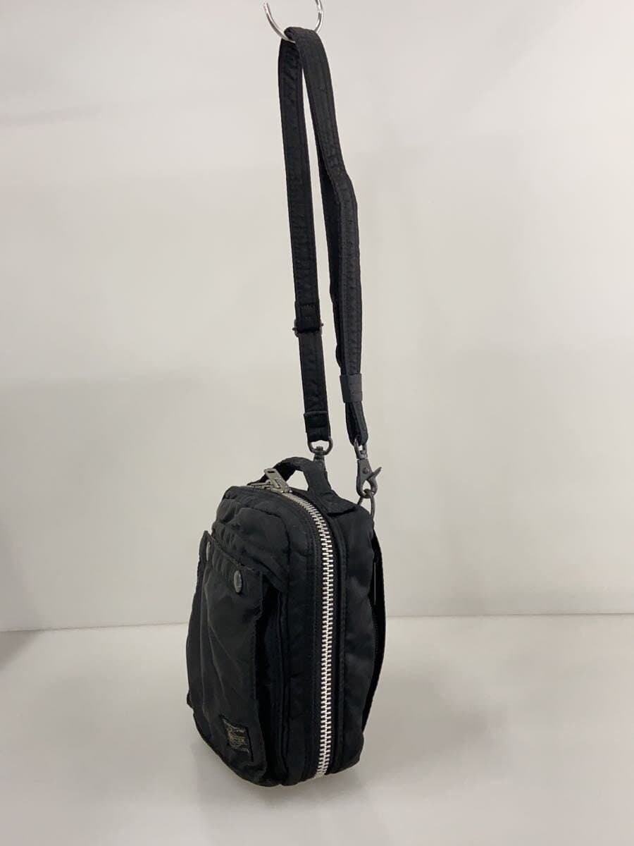 PORTER shoulder bag nylon BLK solid color 2