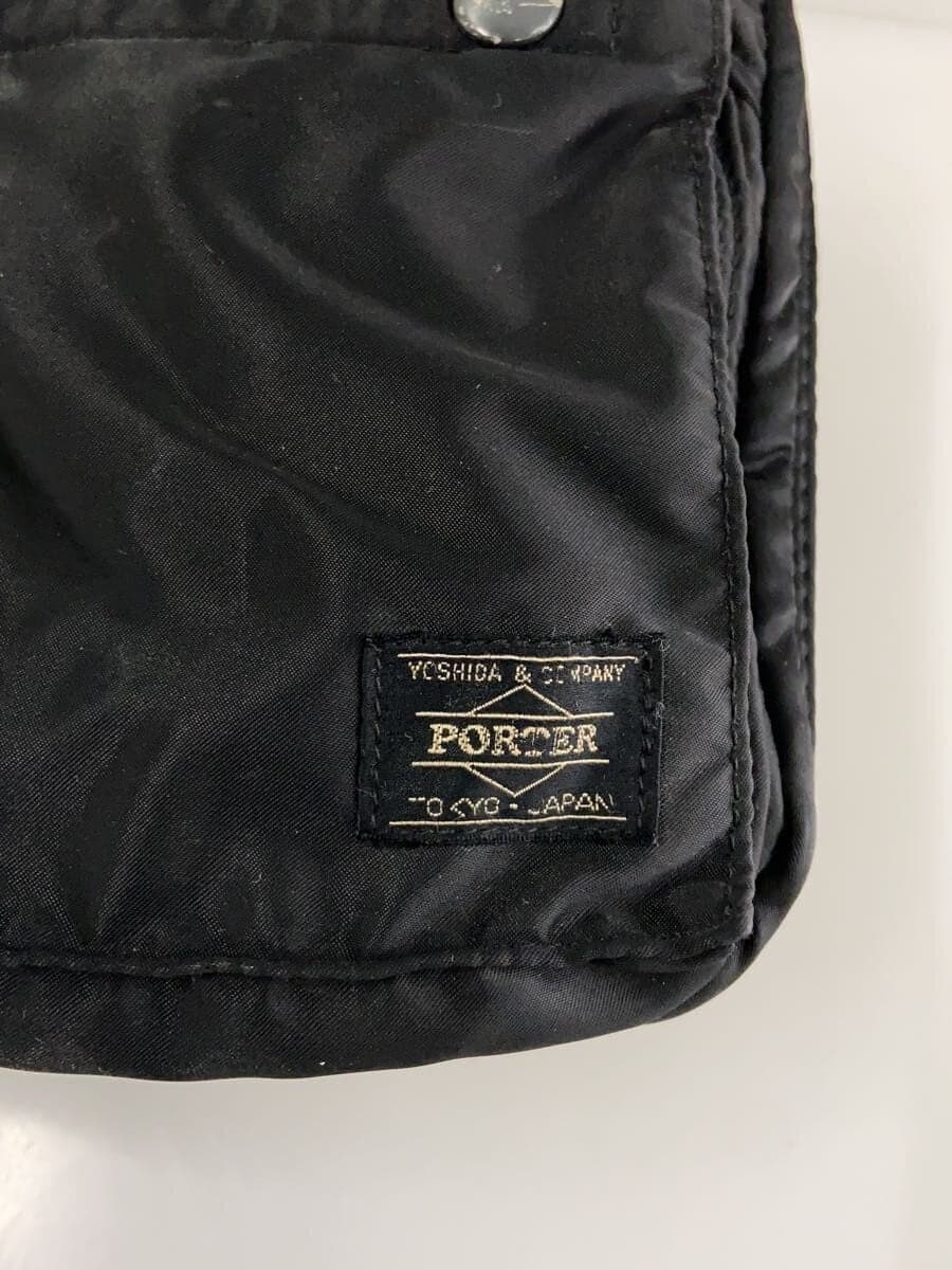PORTER shoulder bag nylon BLK solid color 5