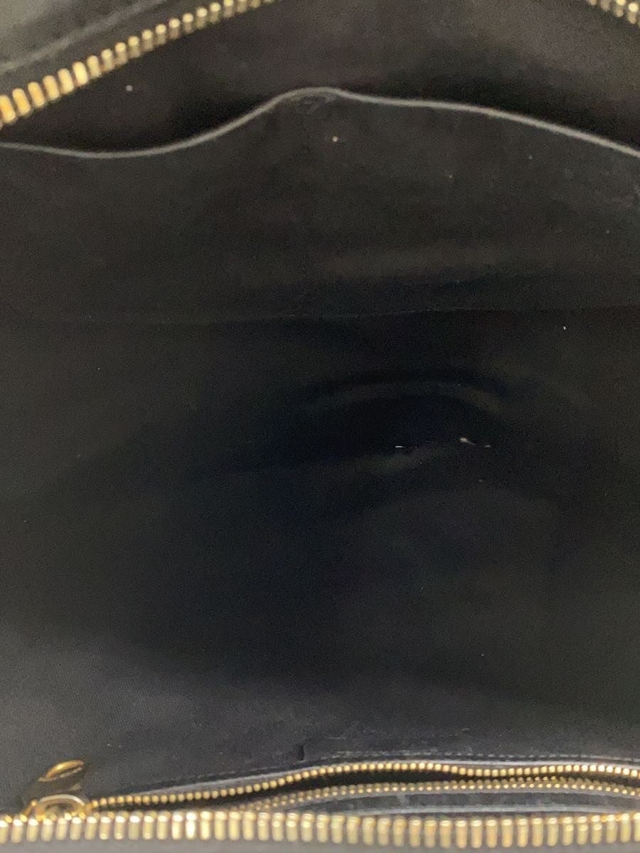 SONIA RYKIEL Tote Bag Leather BLK Solid 6