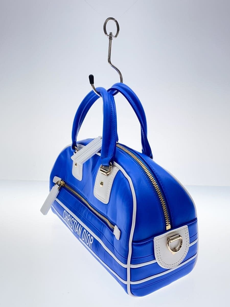 Christian Dior Handbag Leather BLU 2