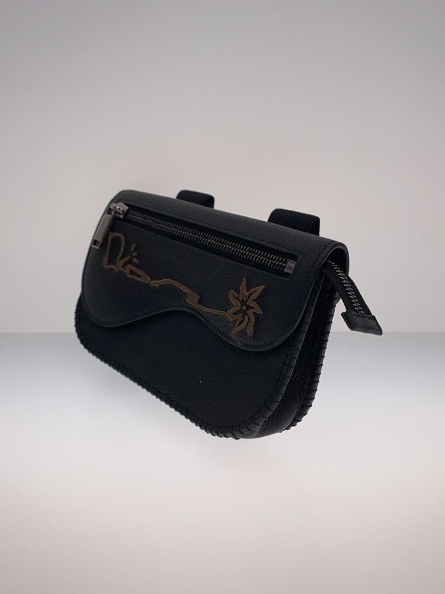Christian Dior x CACTUS JACK Pouch Leather BLK Solid 2