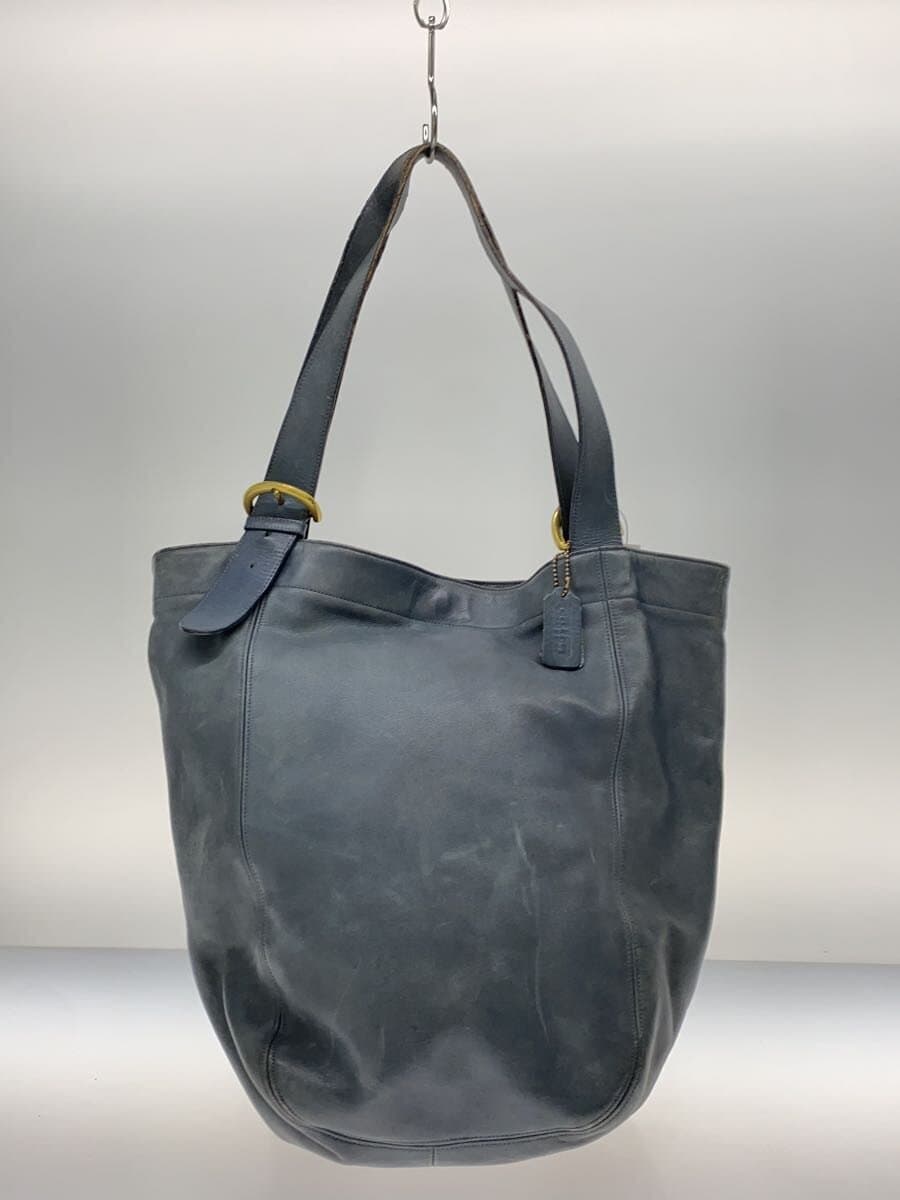 COACH Tote Bag_Blue Leather BLU 3
