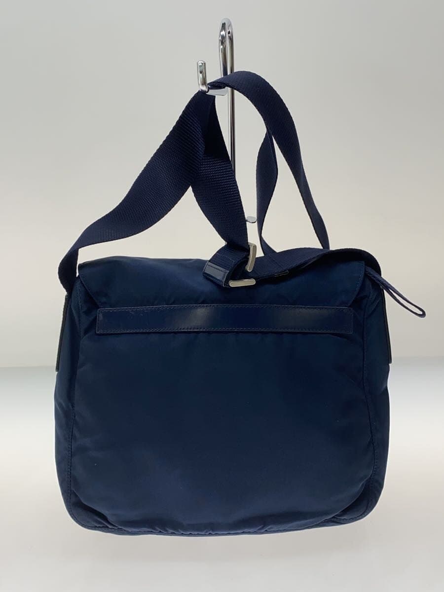 PRADA Shoulder Bag Nylon NVY Solid B8994 3