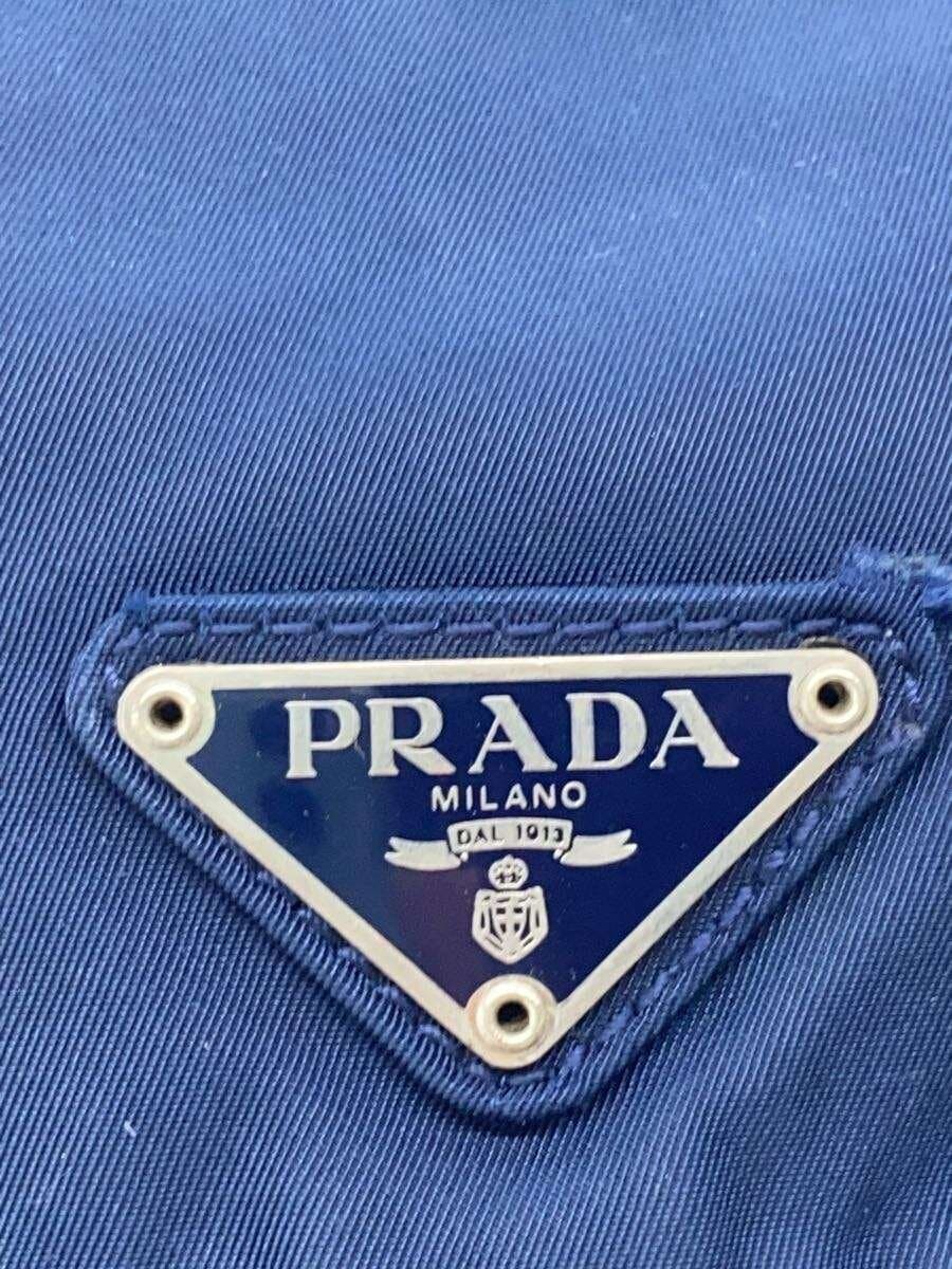PRADA Shoulder Bag Nylon NVY Solid B8994 5