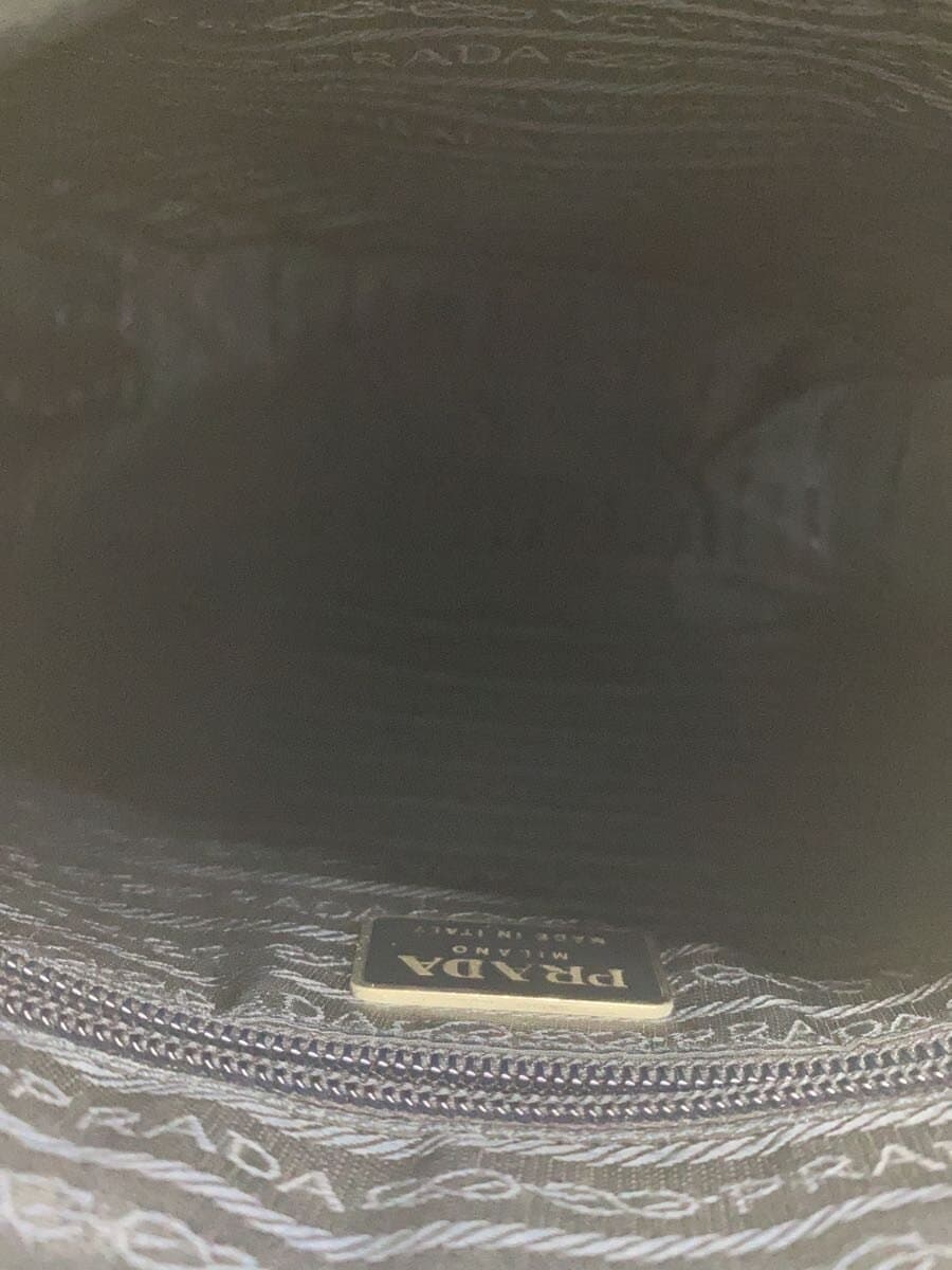 PRADA Shoulder Bag Nylon NVY Solid B8994 6