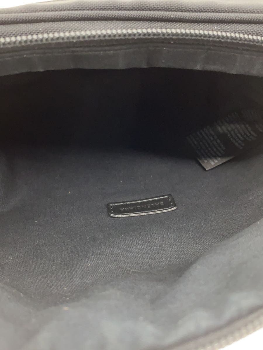 BALENCIAGA Waist Bag BLK Solid 6