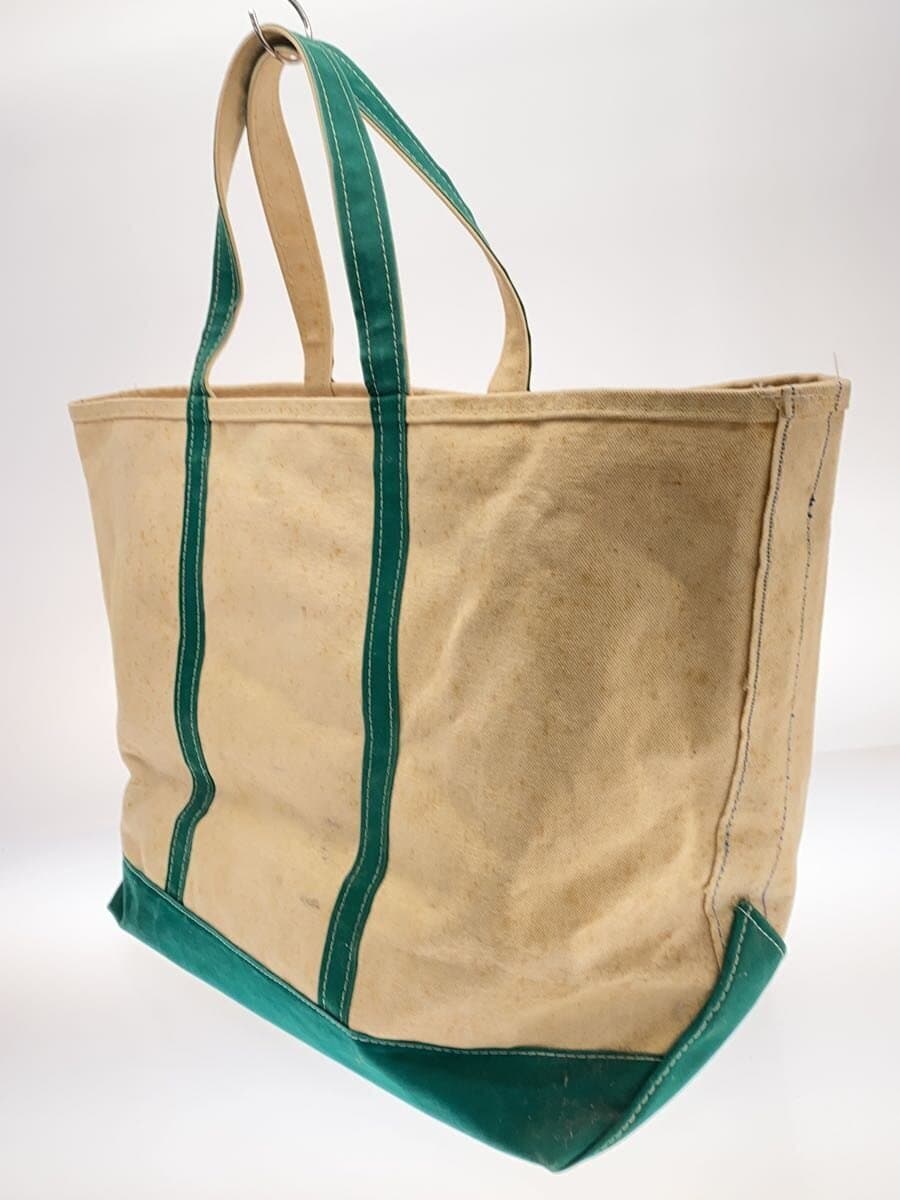 L.L.Bean Tote Bag Canvas BEG 2
