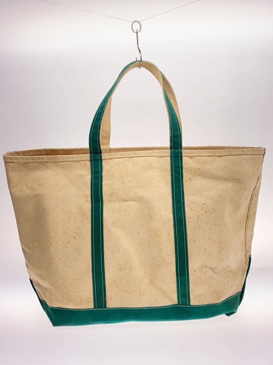 L.L.Bean Tote Bag Canvas BEG 3