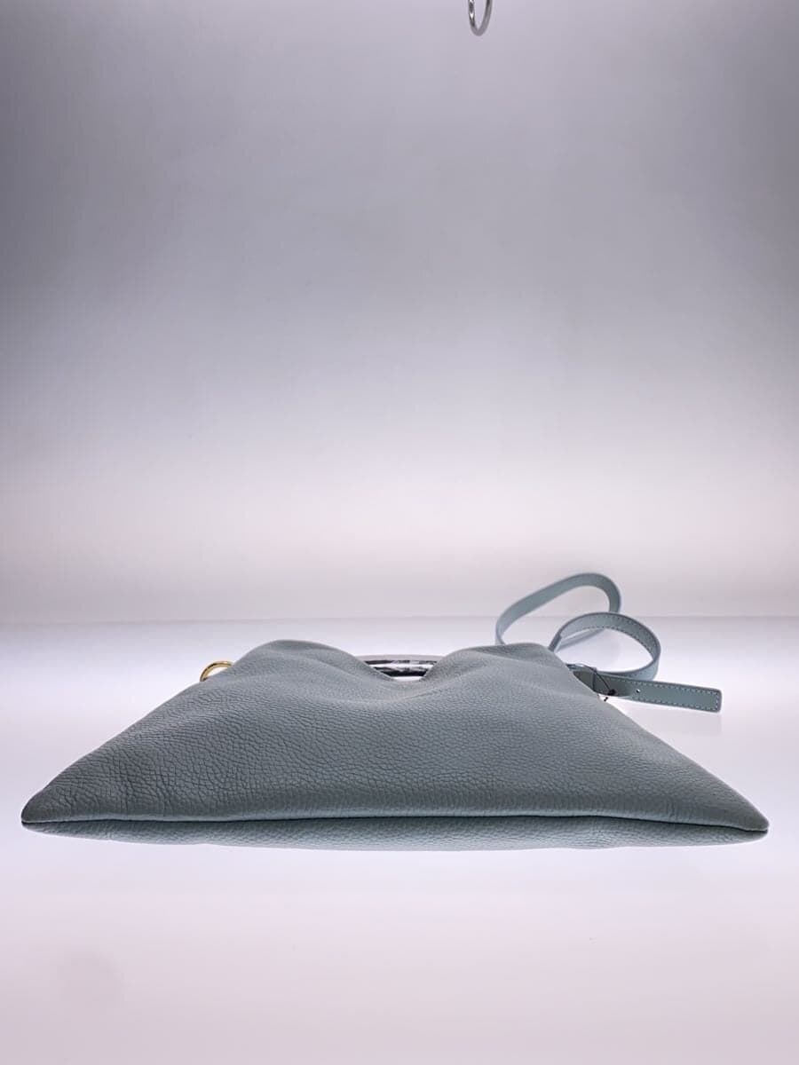 MARNI Handbag Leather BLU Solid SCMP0063U0 4