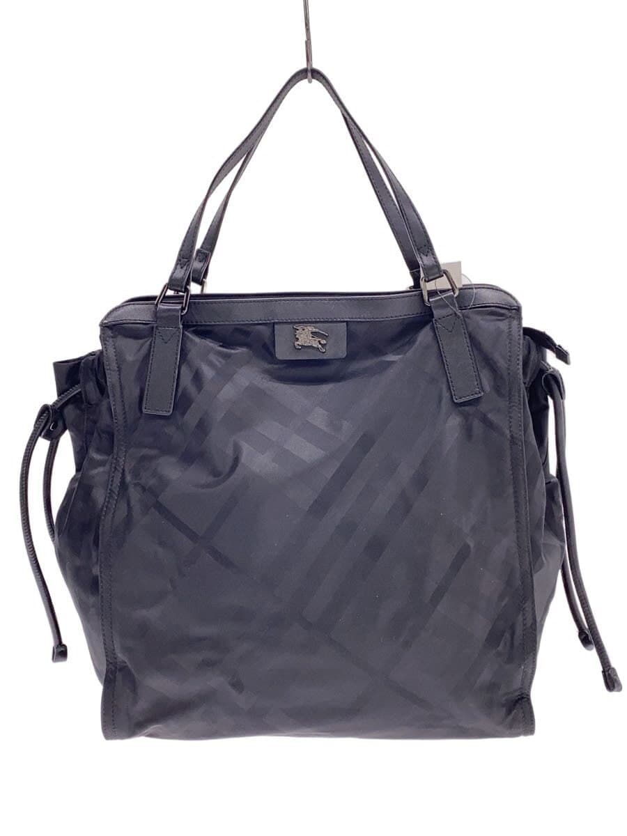 BURBERRY Tote Bag BLK Check