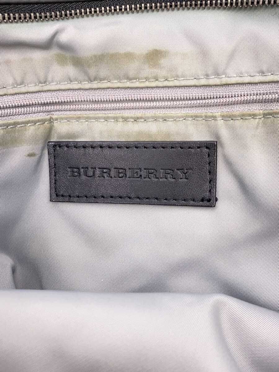 BURBERRY Tote Bag BLK Check 5