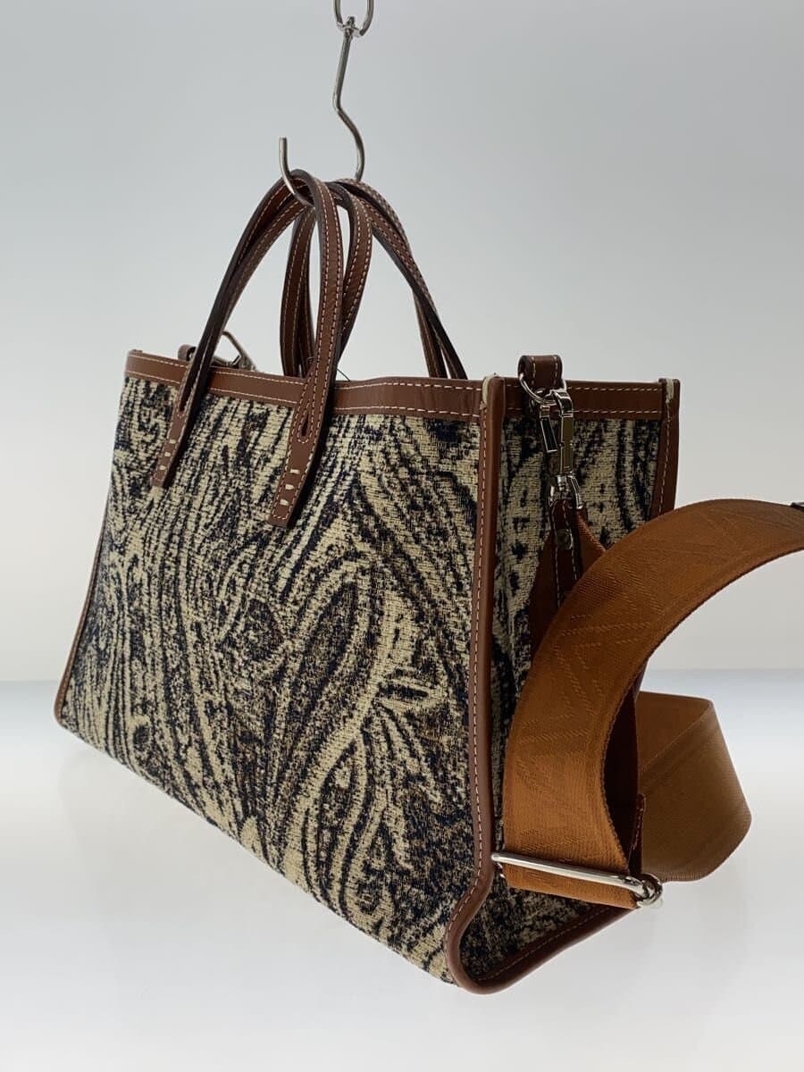 A VACATION Shoulder Bag BRW All Over Pattern 2