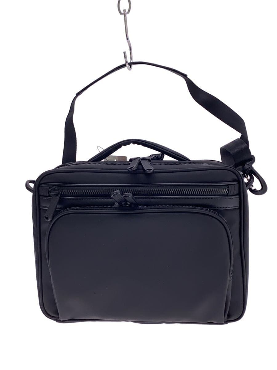 ace. Shoulder Bag PVC BLK Solid