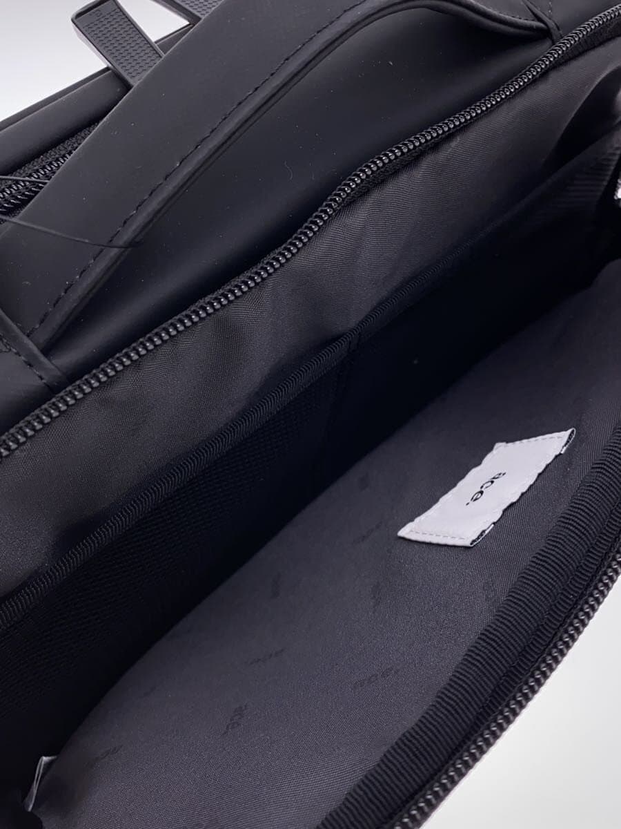 ace. Shoulder Bag PVC BLK Solid 7