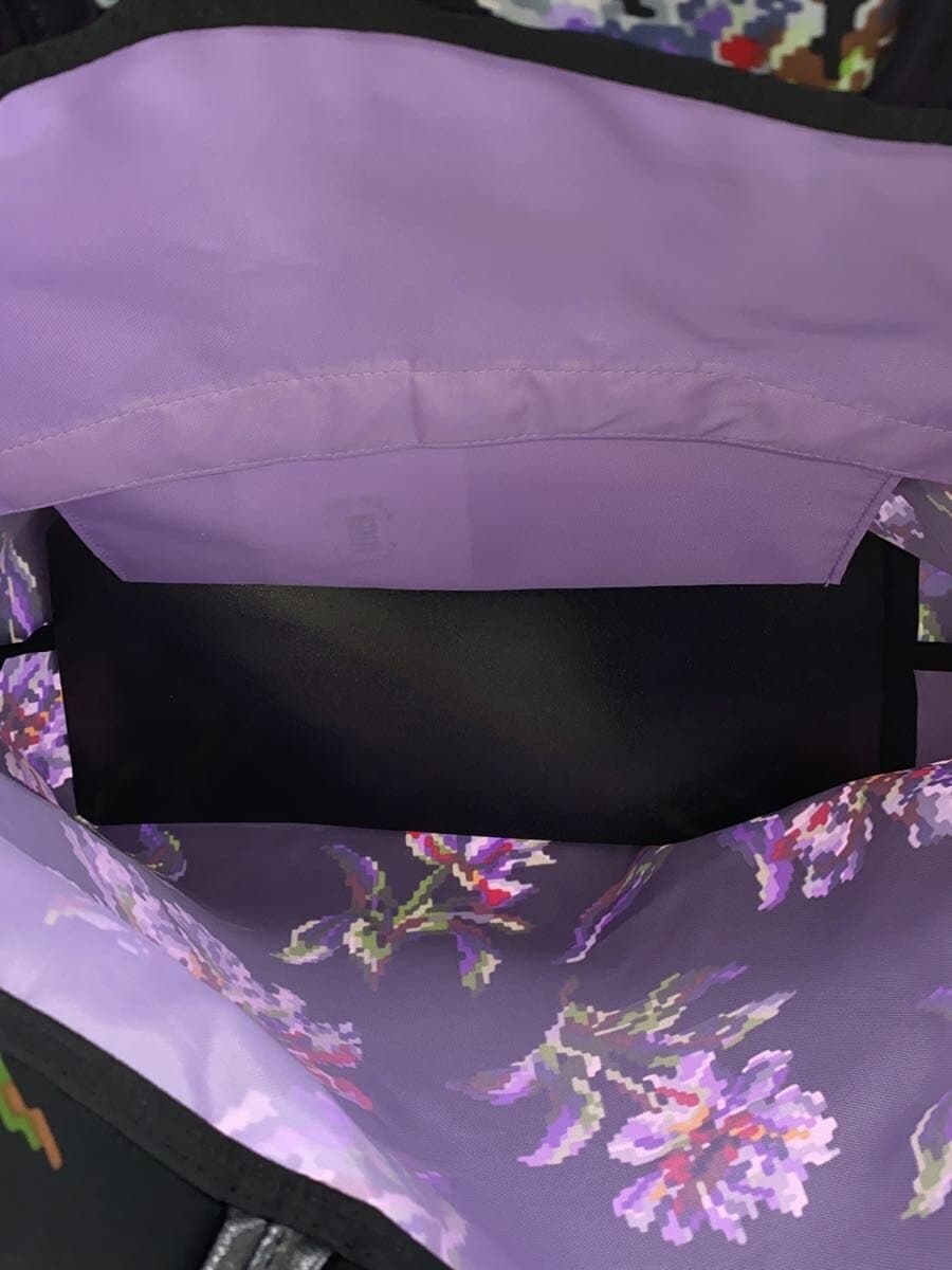 FEILER Tote Bag Nylon BLK Floral 6